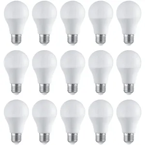 15 x E27 LED Dimmable 10W Lamp/Bulb (60W Equivalent)