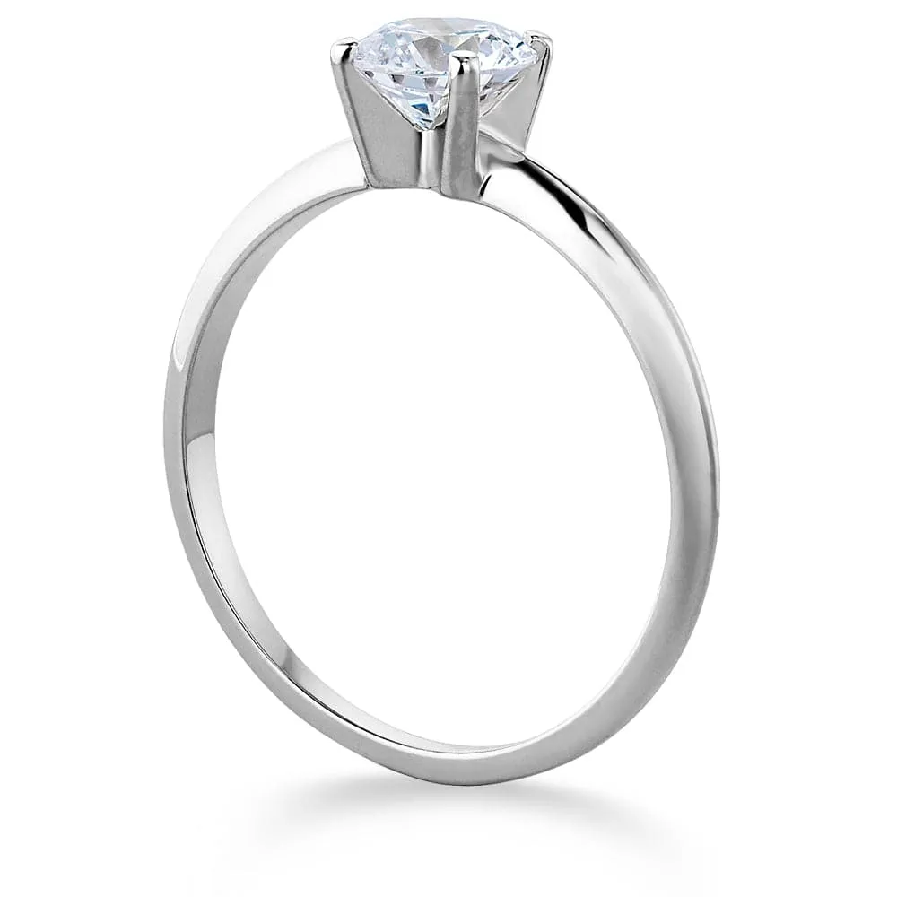 1 ct. Tiffany Style 4-Claw Solitaire Ring