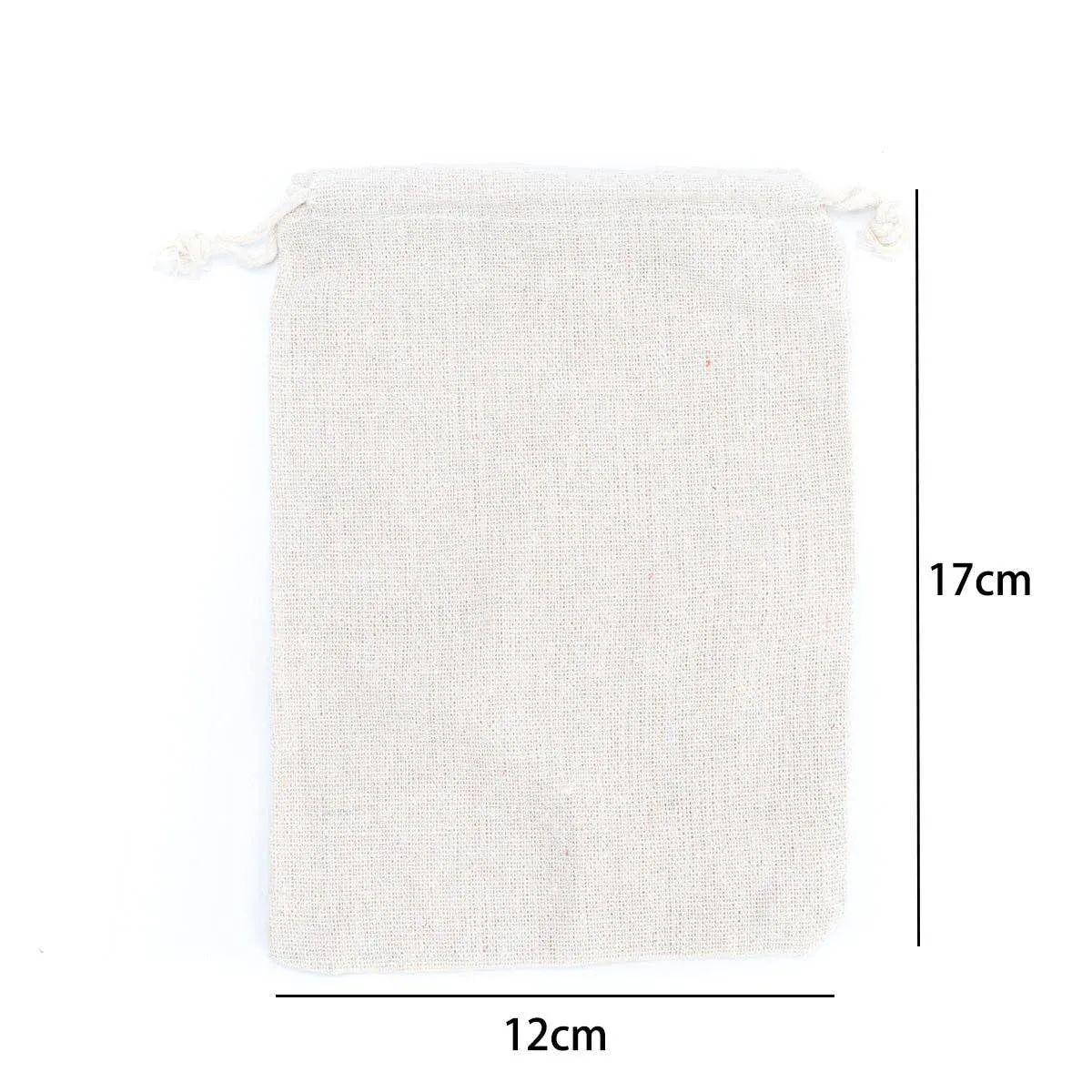 10*11cm/12*17cm Linen Potli Pouch for Jewelry L-914 (5units)