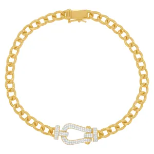 14K GOLD DIAMOND ALEXA BRACELET