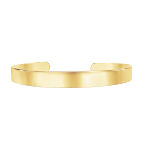 14K Yellow Gold Cuff Bracelet