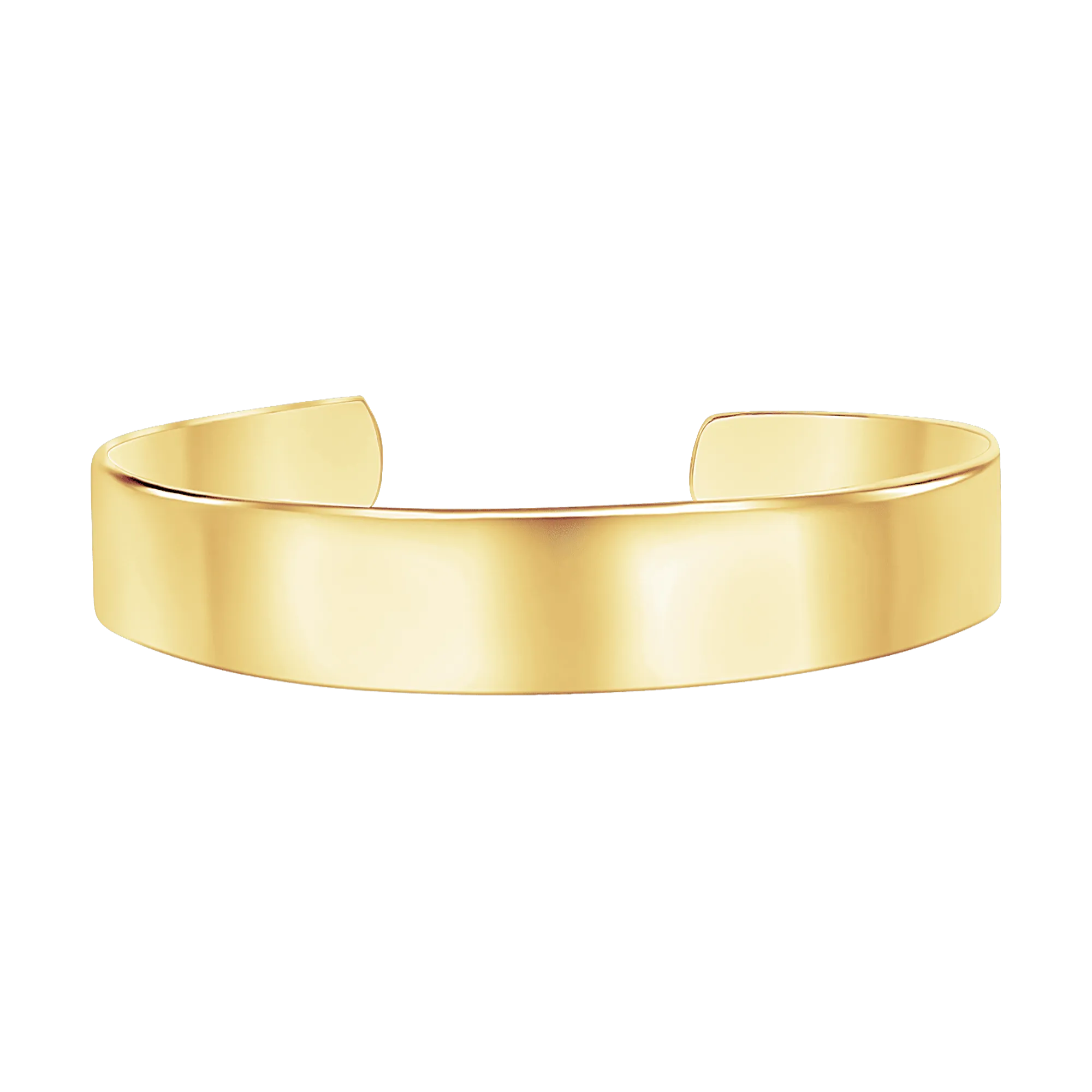 14K Yellow Gold Cuff Bracelet