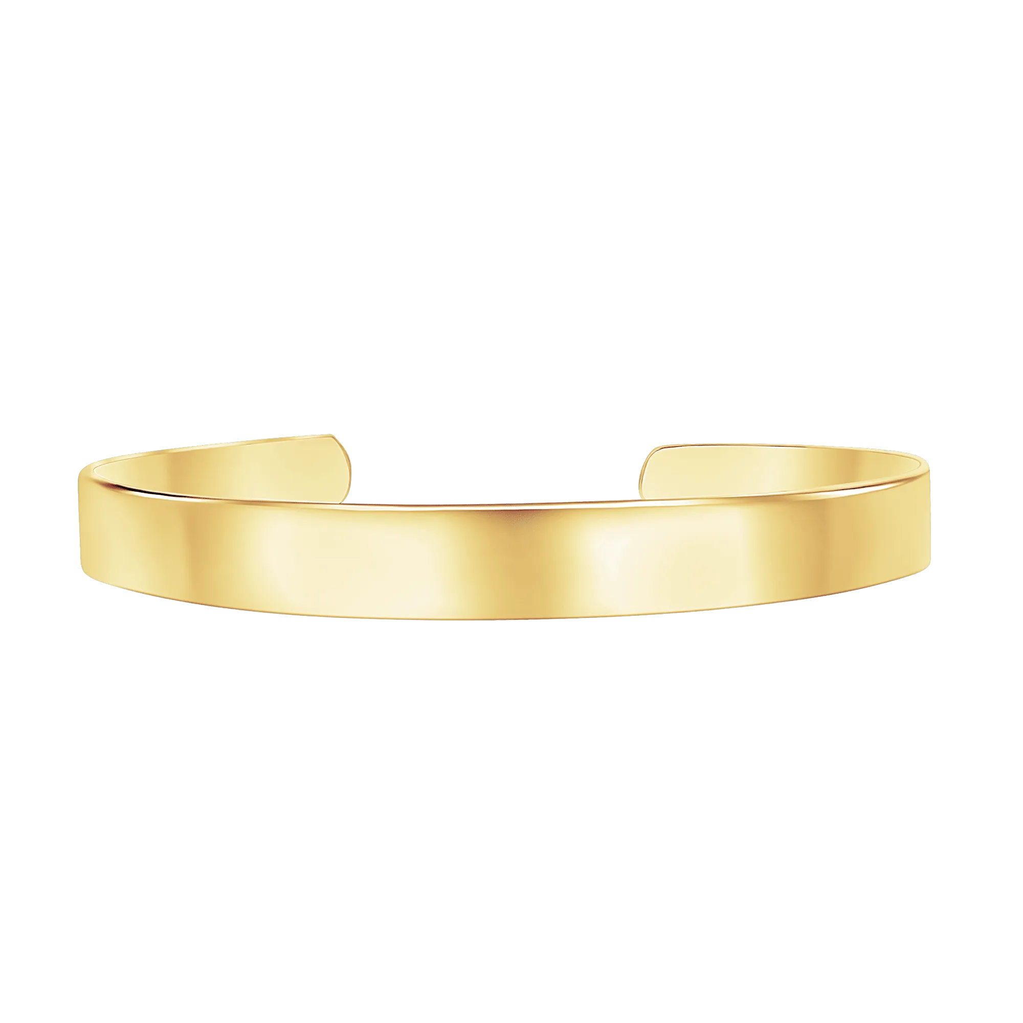 14K Yellow Gold Cuff Bracelet