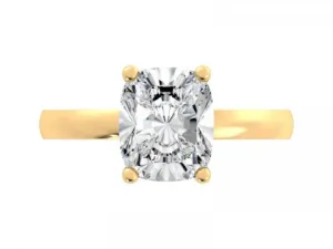 1.81ct Elongated Cushion Solitaire