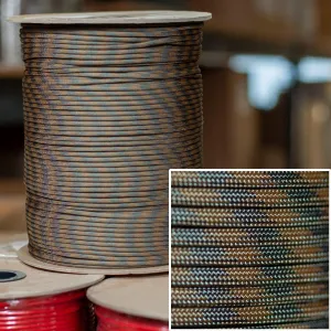 550 Paracord in Desert Foliage -  1000' Spool