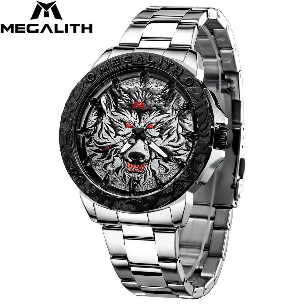 8207M | Quartz Men Watch | Stainless Steel Band