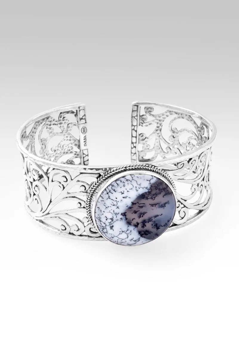 Abundance and Prosperity Cuff™ in Dendritic Opal