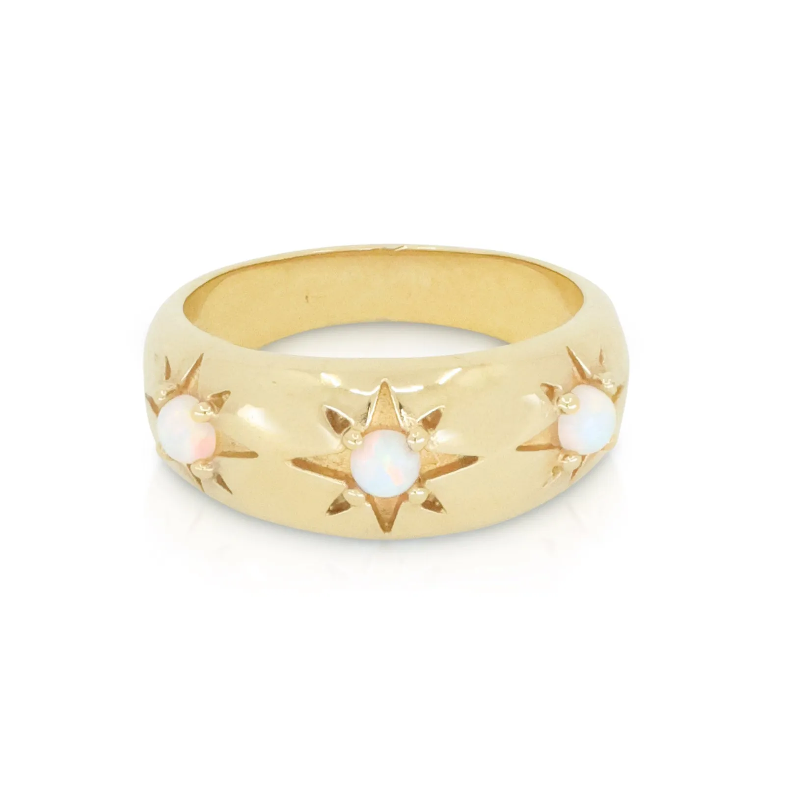 Alina Opal Gold Band