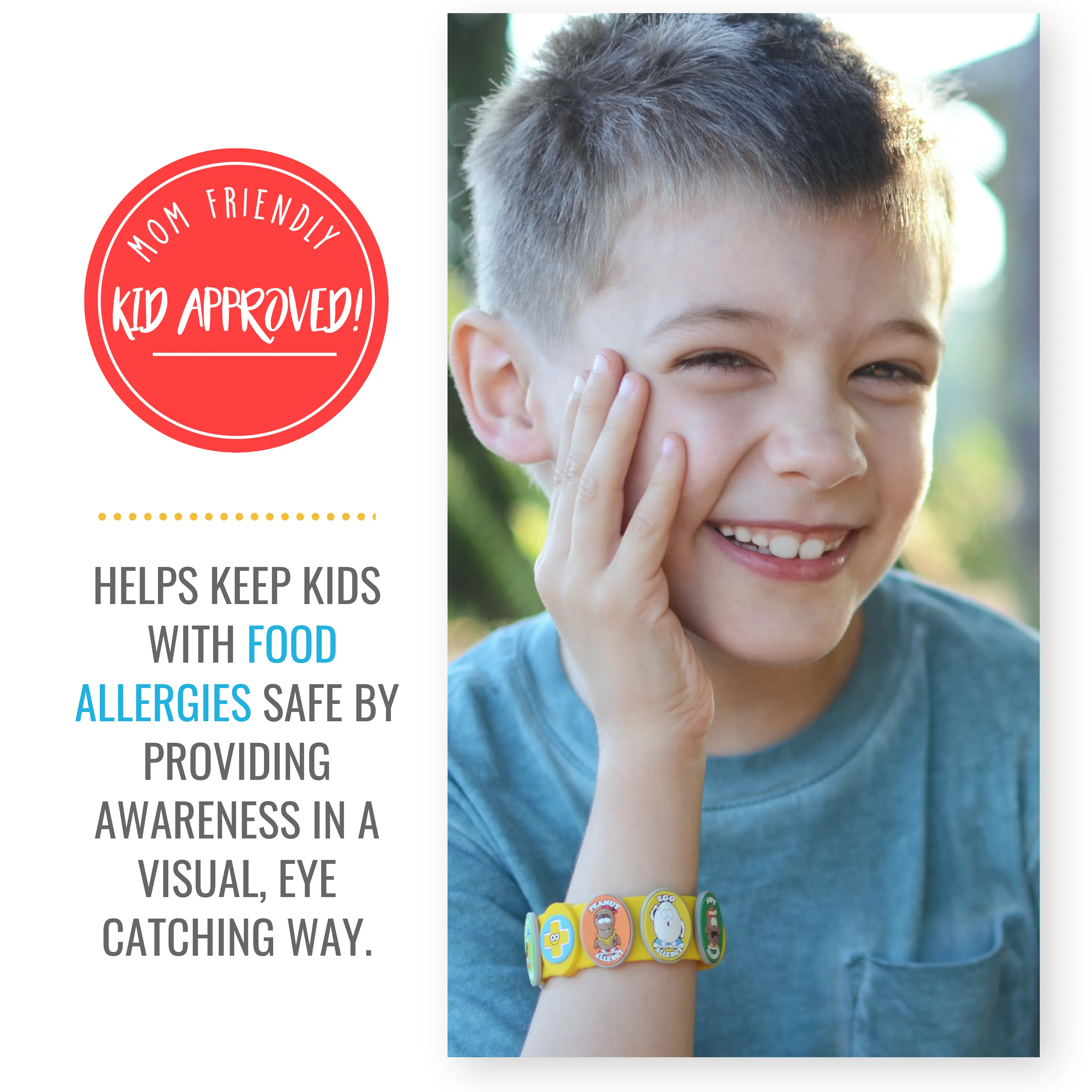 AllerMates New Multi-Allergy Bracelet (Bracelet Only)