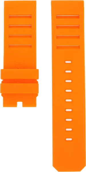 ANCON Orange Rubber Strap 24mm