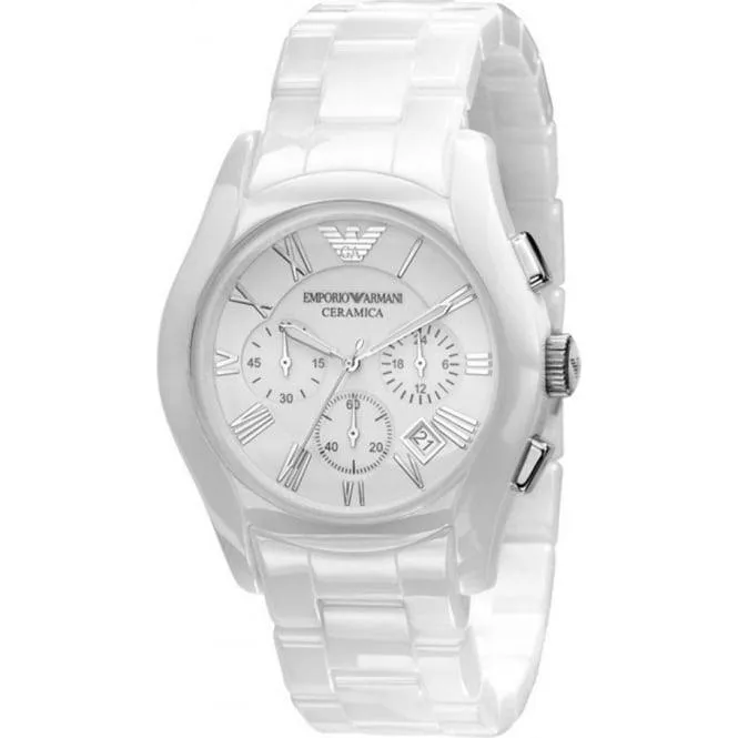 AR1403 Men's Valente Ceramica Chronograph Watch