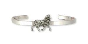 Australian Shepherd Bracelet Jewelry Sterling Silver Handmade Dog Bracelet AU7-CB