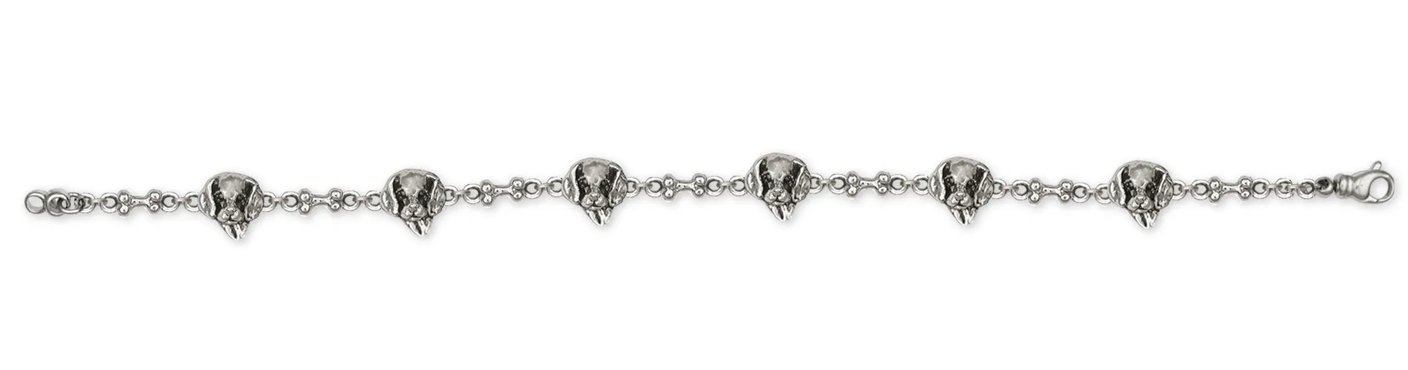 Beagle Bracelet Jewelry Sterling Silver Handmade Dog Bracelet BG2-BR