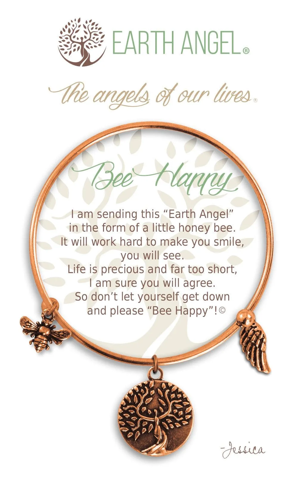 Bee Happy: Charm Bracelet