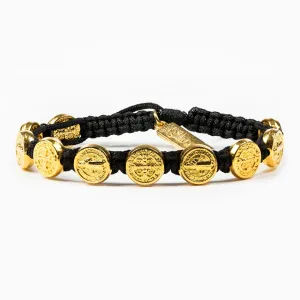 Benedictine Blessing Bracelet - Gold Medals