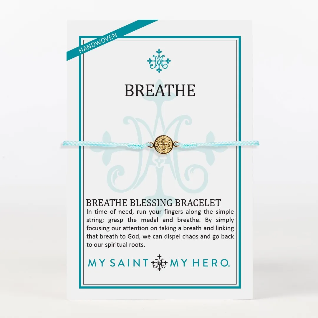 Breathe Blessing Bracelet - Gold