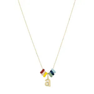 Carnival Necklace - One Initial