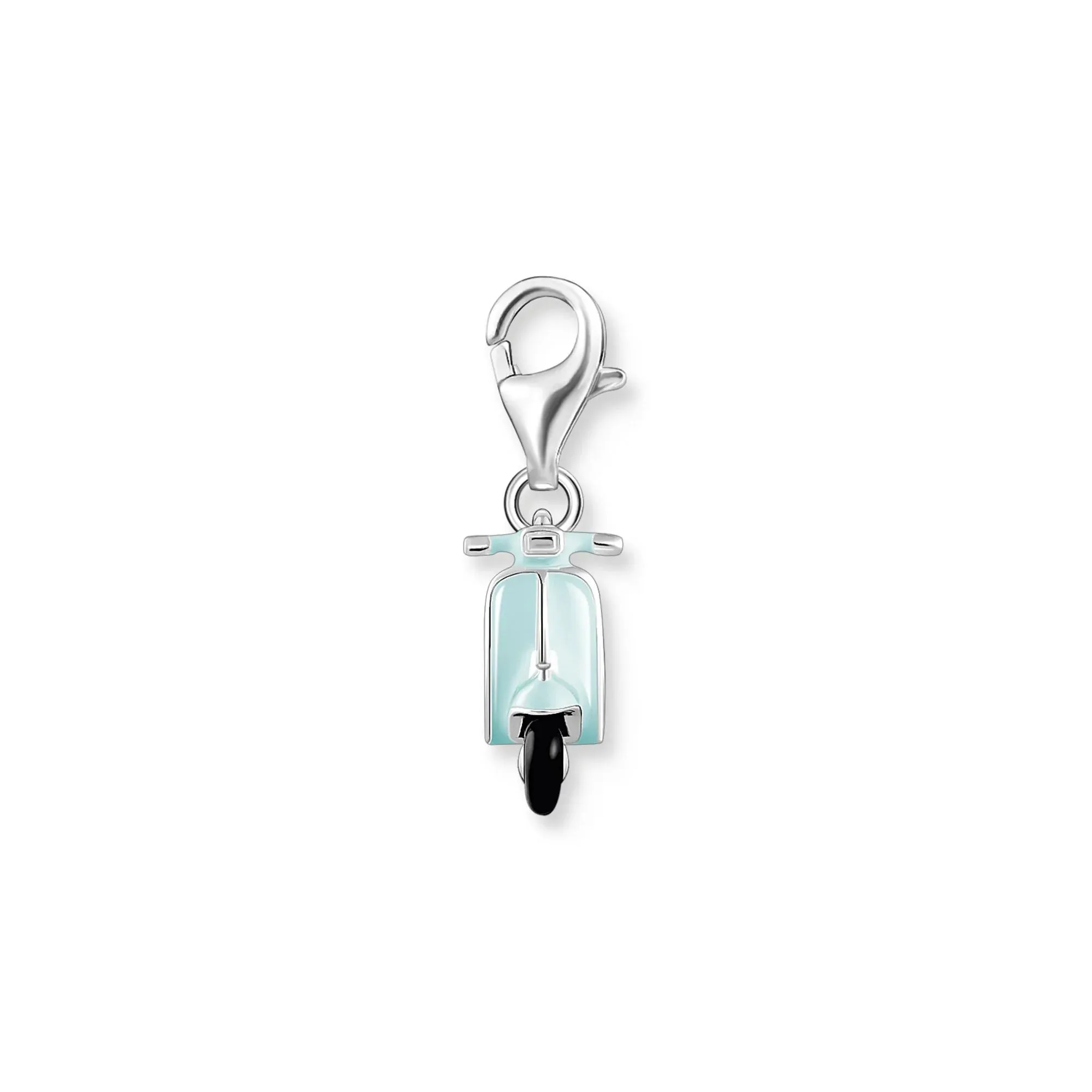 Charm Pendant Blue Scooter