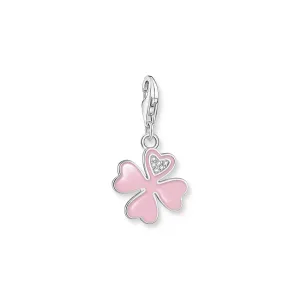 Charm Pendant cloverleaf silver