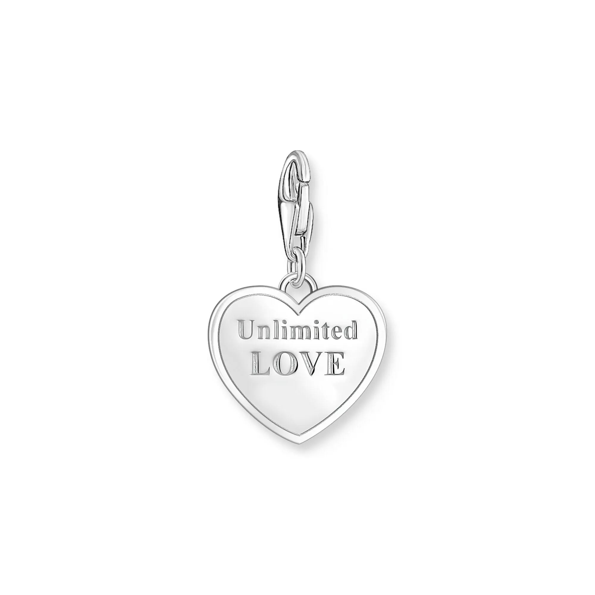 Charm Pendant heart with Best Mom silver