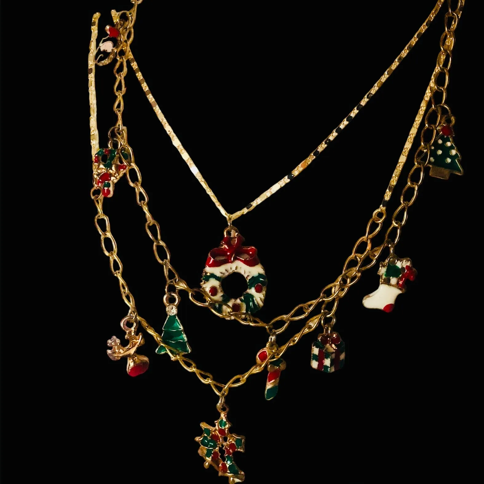 Christmas Chain Necklaces Bundle