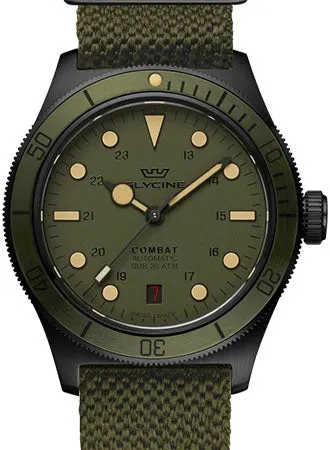 Sure, the optimized title for the e-commerce product Combat SUB 39 PVD Green Ref. GL0408 could be Military Style SUB 39 Green PVD Watch (Reference GL0408).