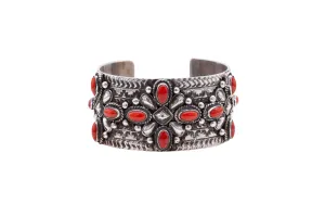 Coral Cross Cuff | T. Jon