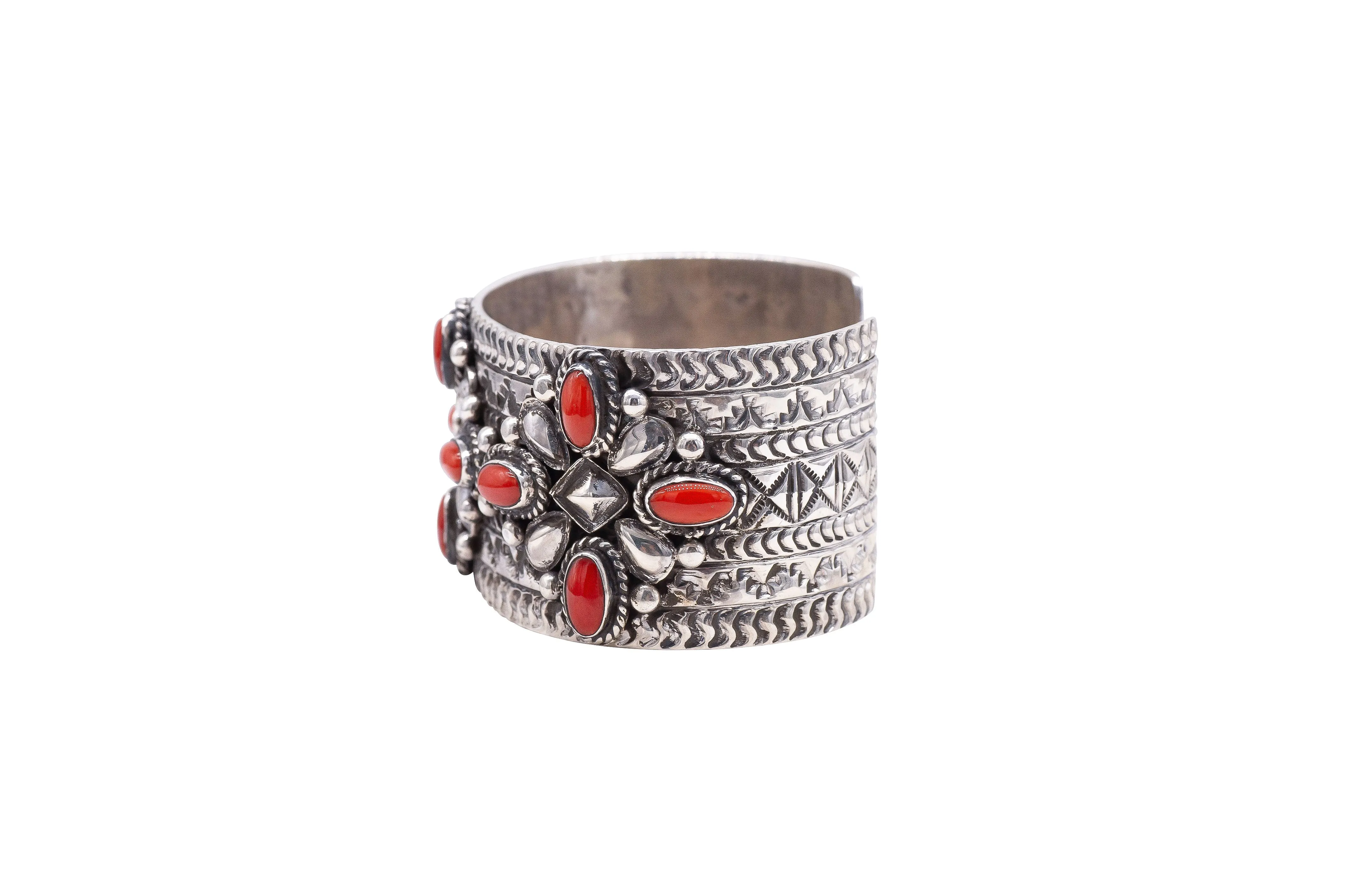 Coral Cross Cuff | T. Jon