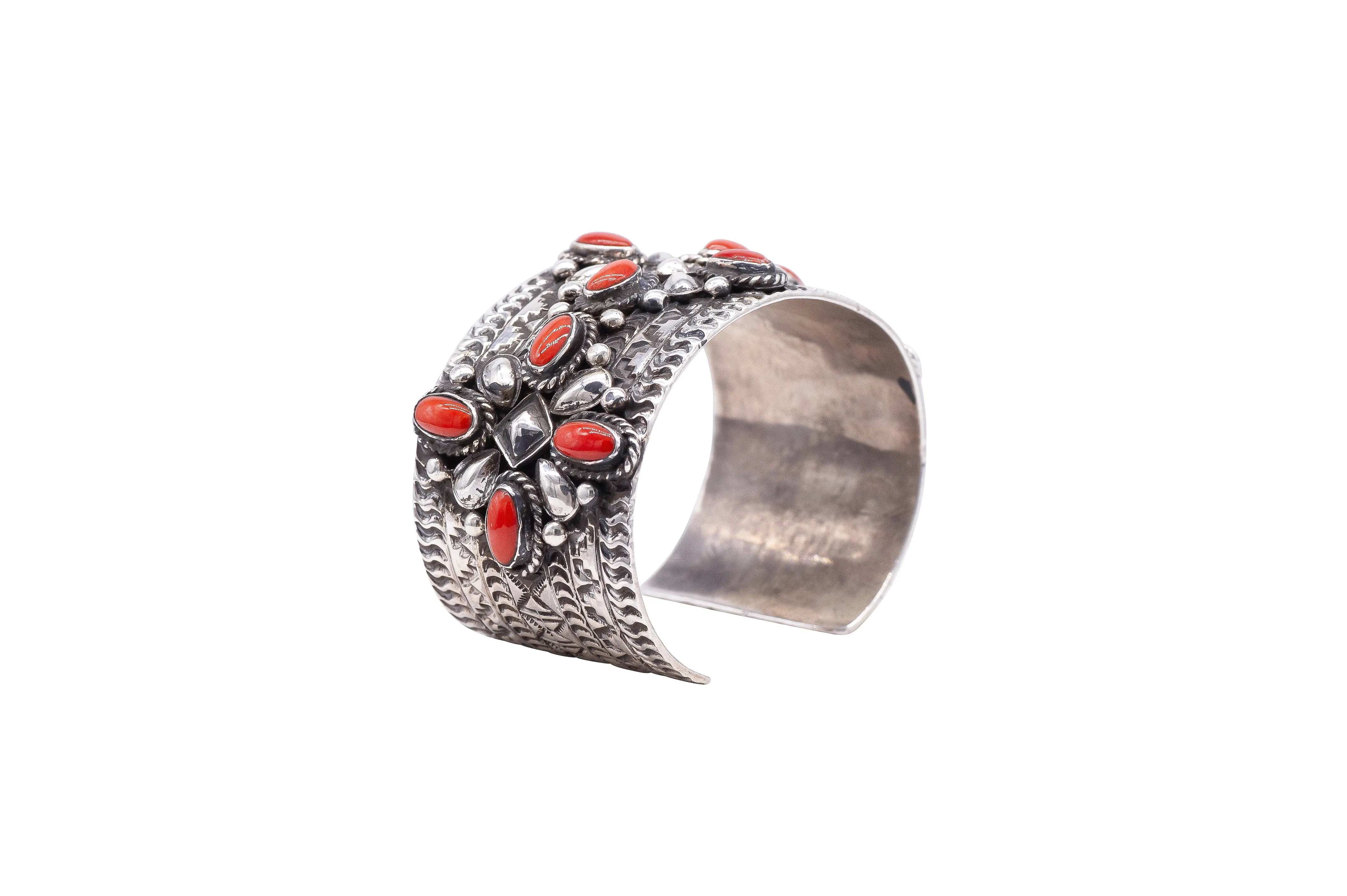 Coral Cross Cuff | T. Jon