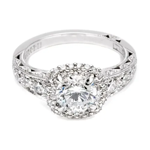 Crescent Halo Tacori Mount