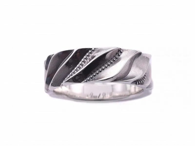 Drape Cut 7mm Ring