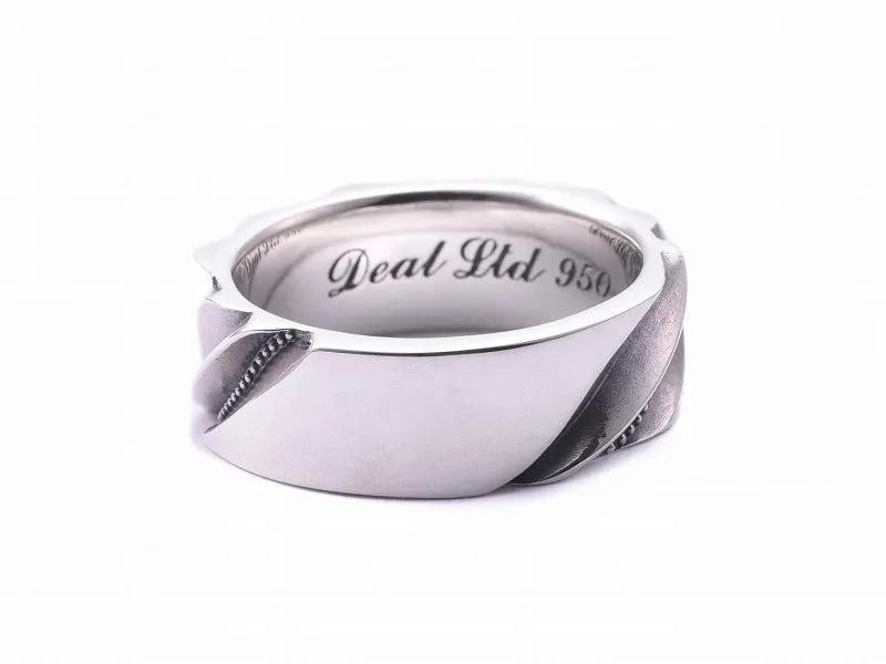 Drape Cut 7mm Ring