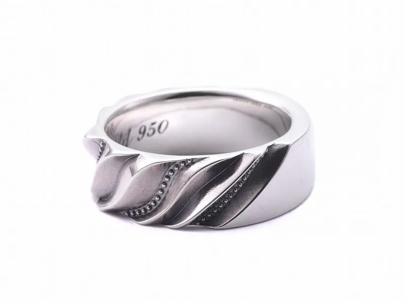 Drape Cut 7mm Ring