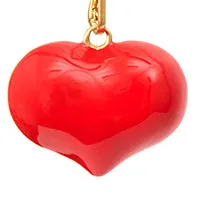 Enamel Mylar Heart Charm