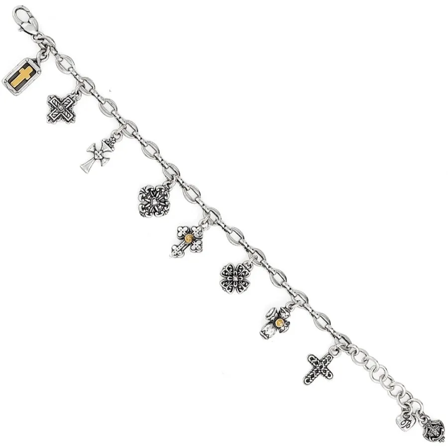 Eternity Cross Bracelet