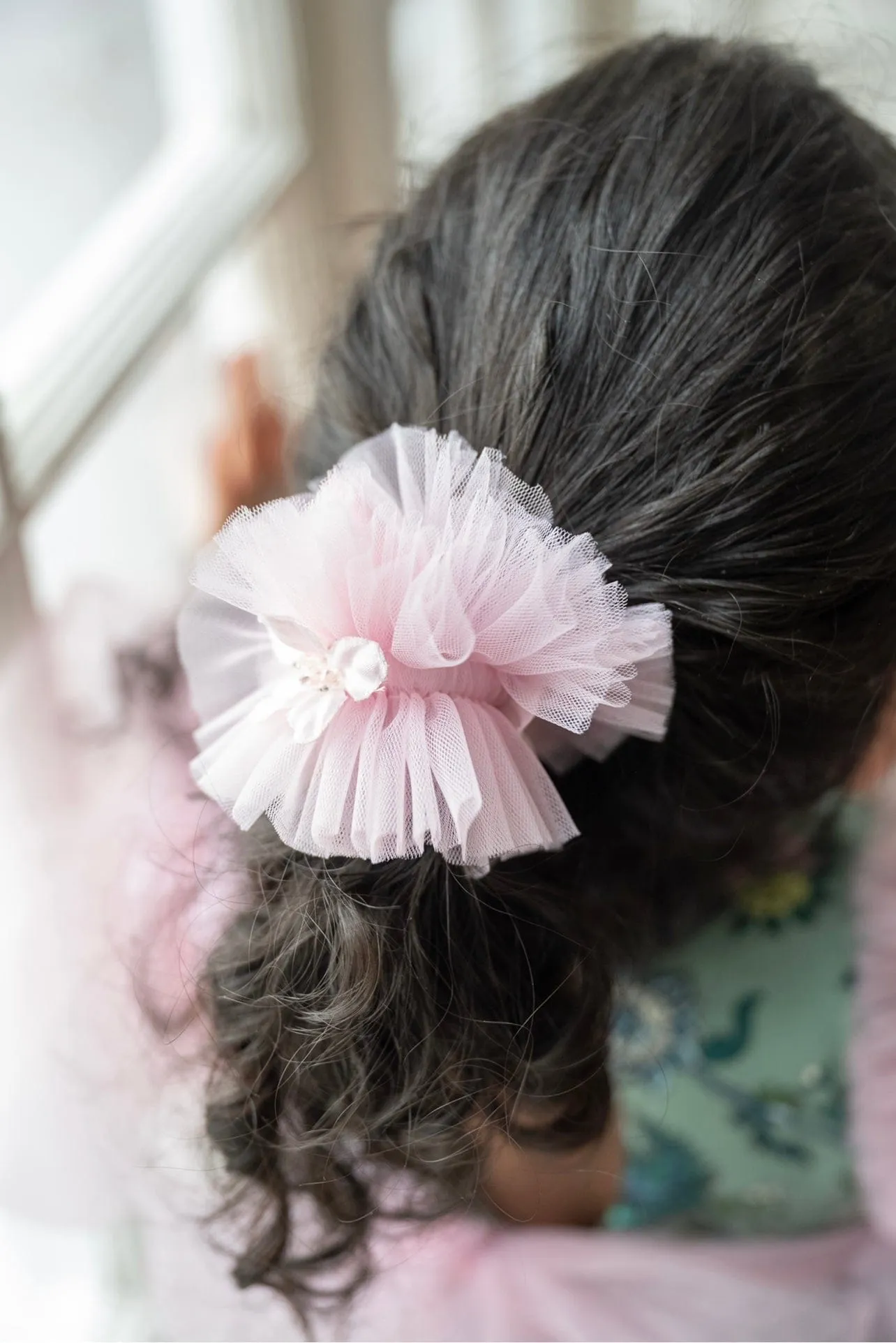 Eva Tulle Hair Scrunchie