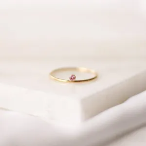 Faye Birthstone Ring