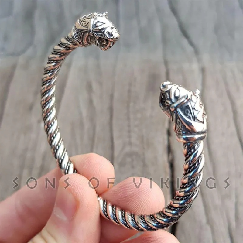 Floki (Vikings) Bracelet - Sterling Silver