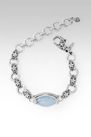 Flowering Resilience Bracelet™ in Aquamarine