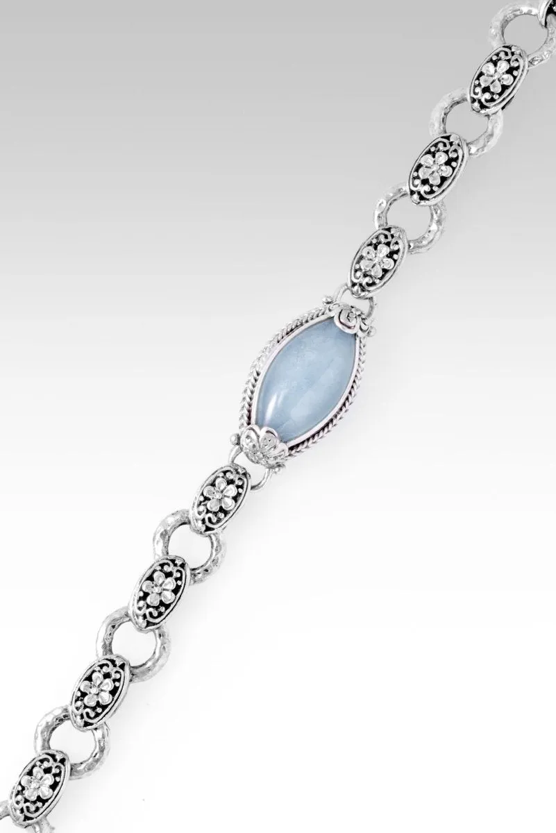 Flowering Resilience Bracelet™ in Aquamarine