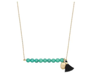 Fluer Necklace - Jade