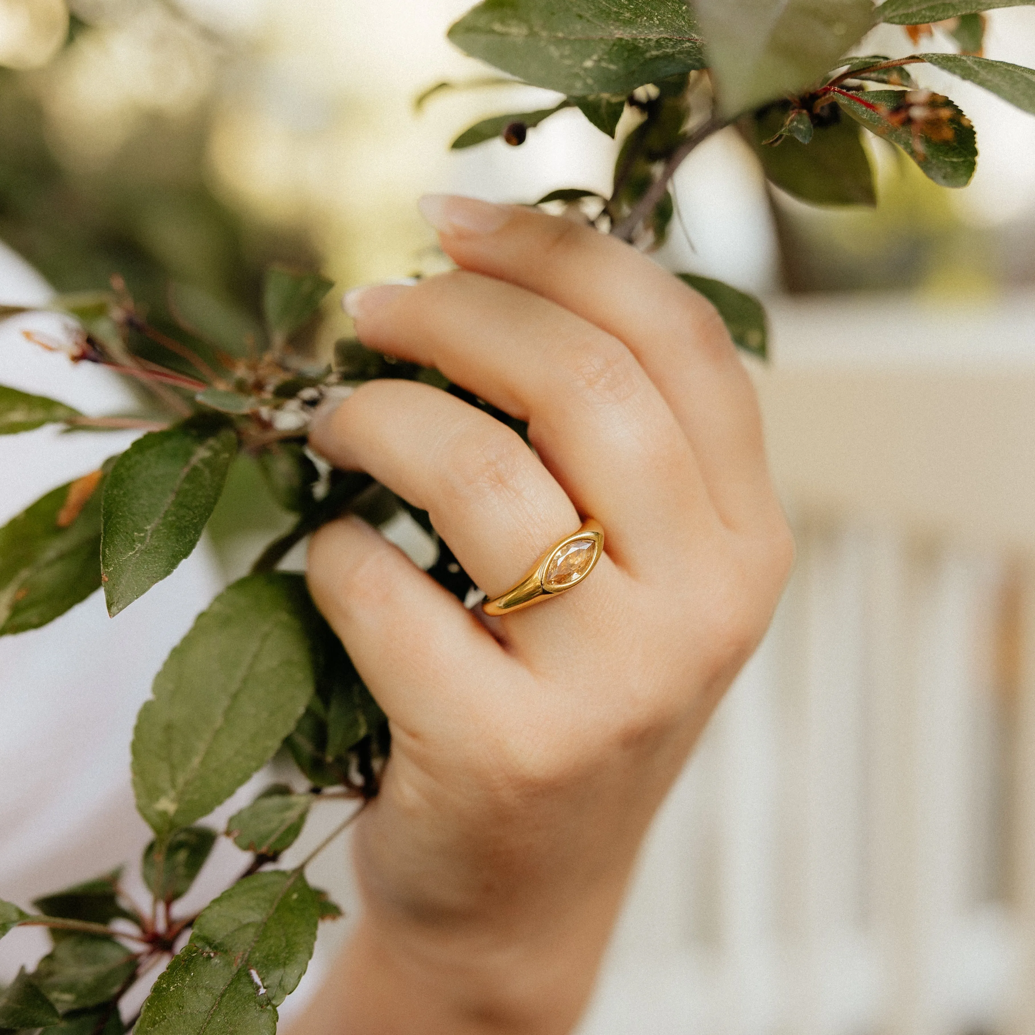 Freya Marquise Ring