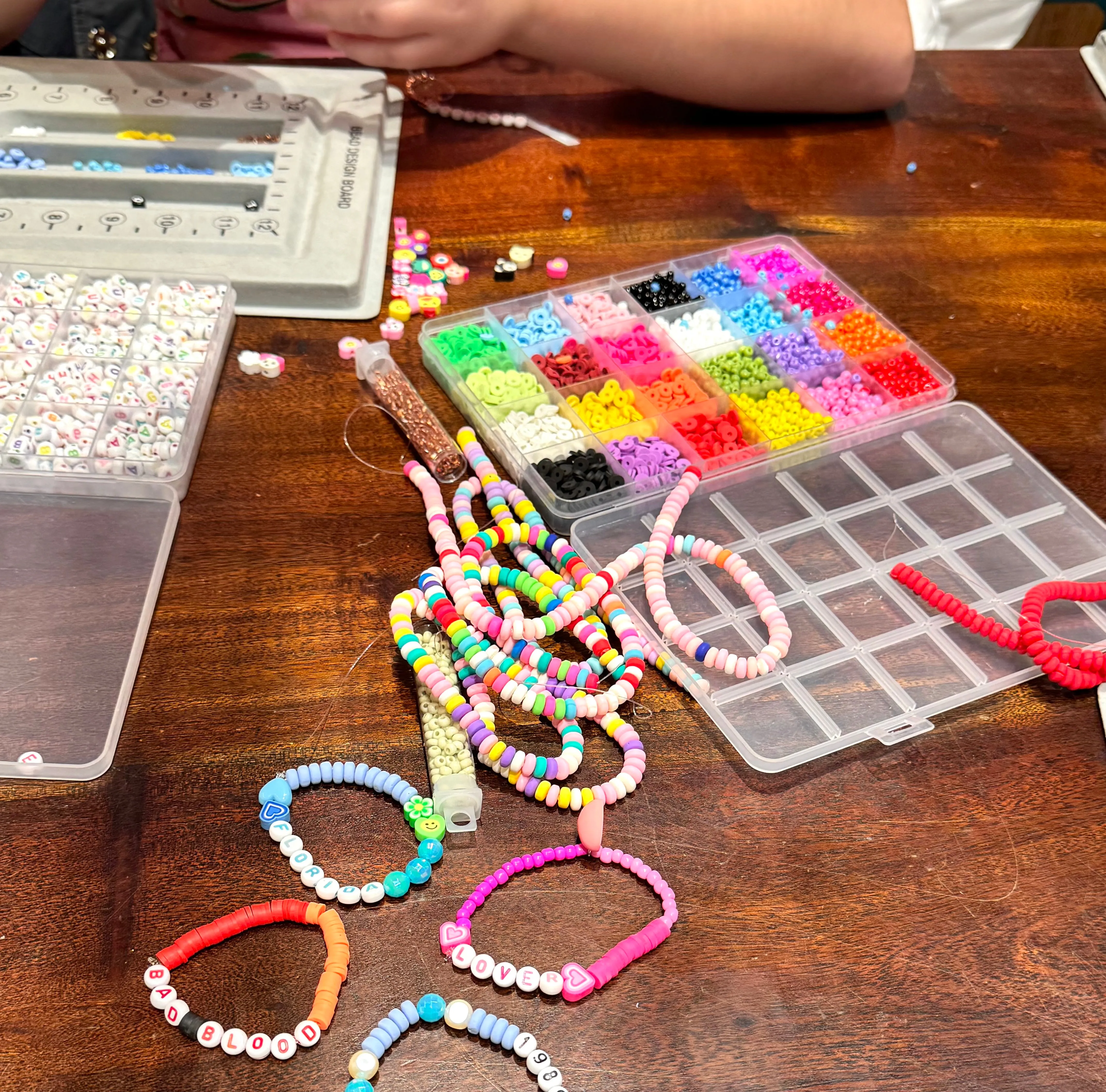 Friendship Bracelet Beading Session