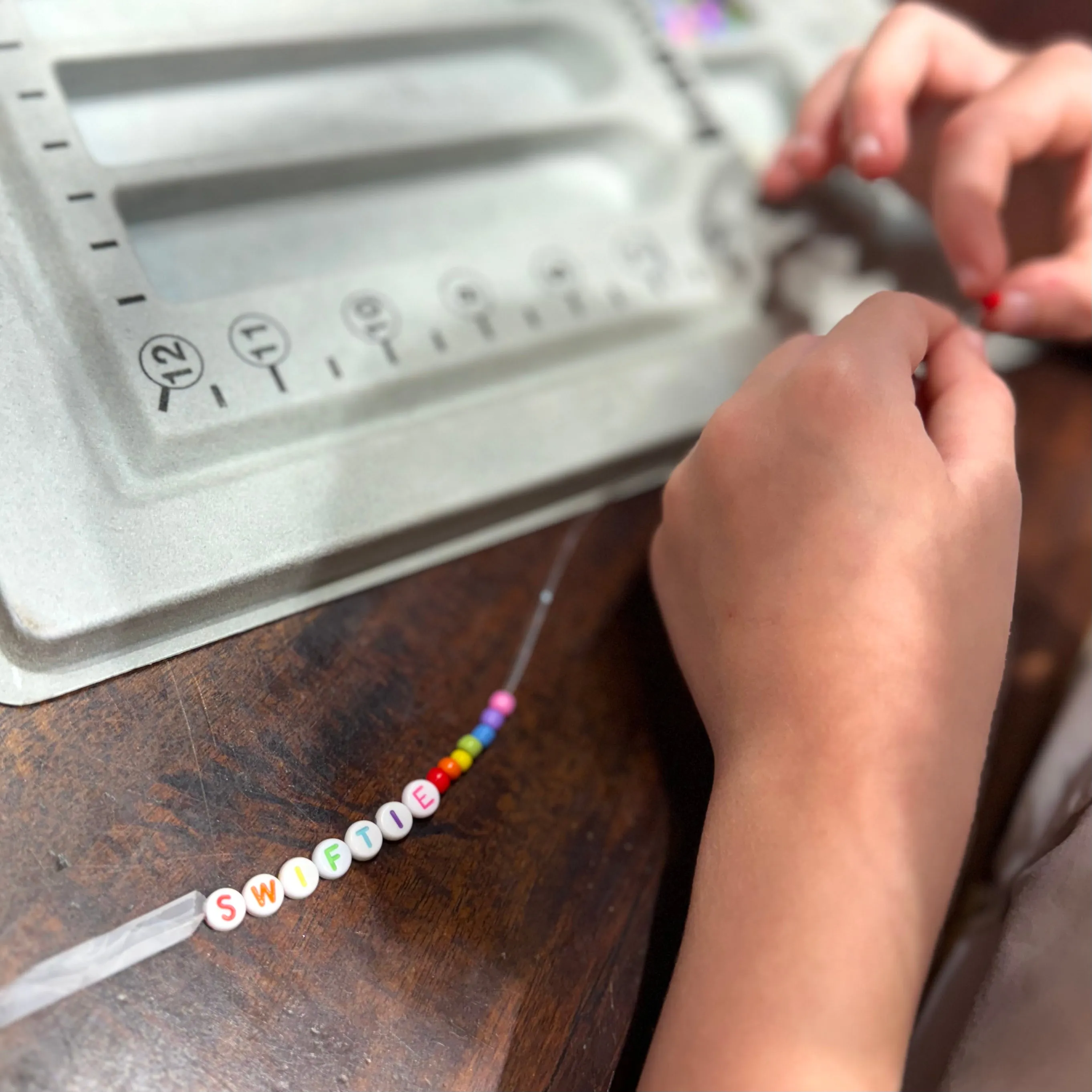 Friendship Bracelet Beading Session