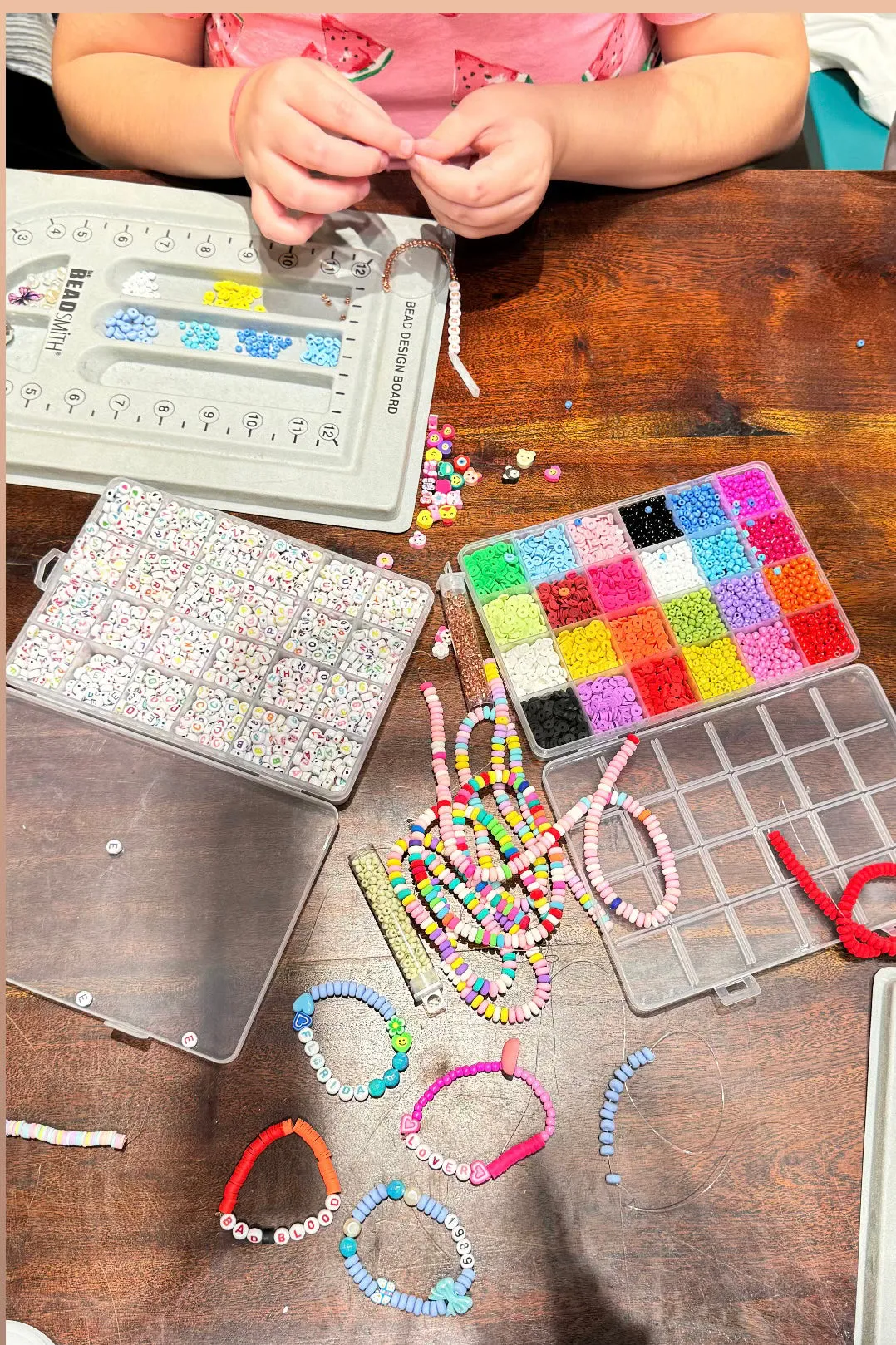 Friendship Bracelet Beading Session