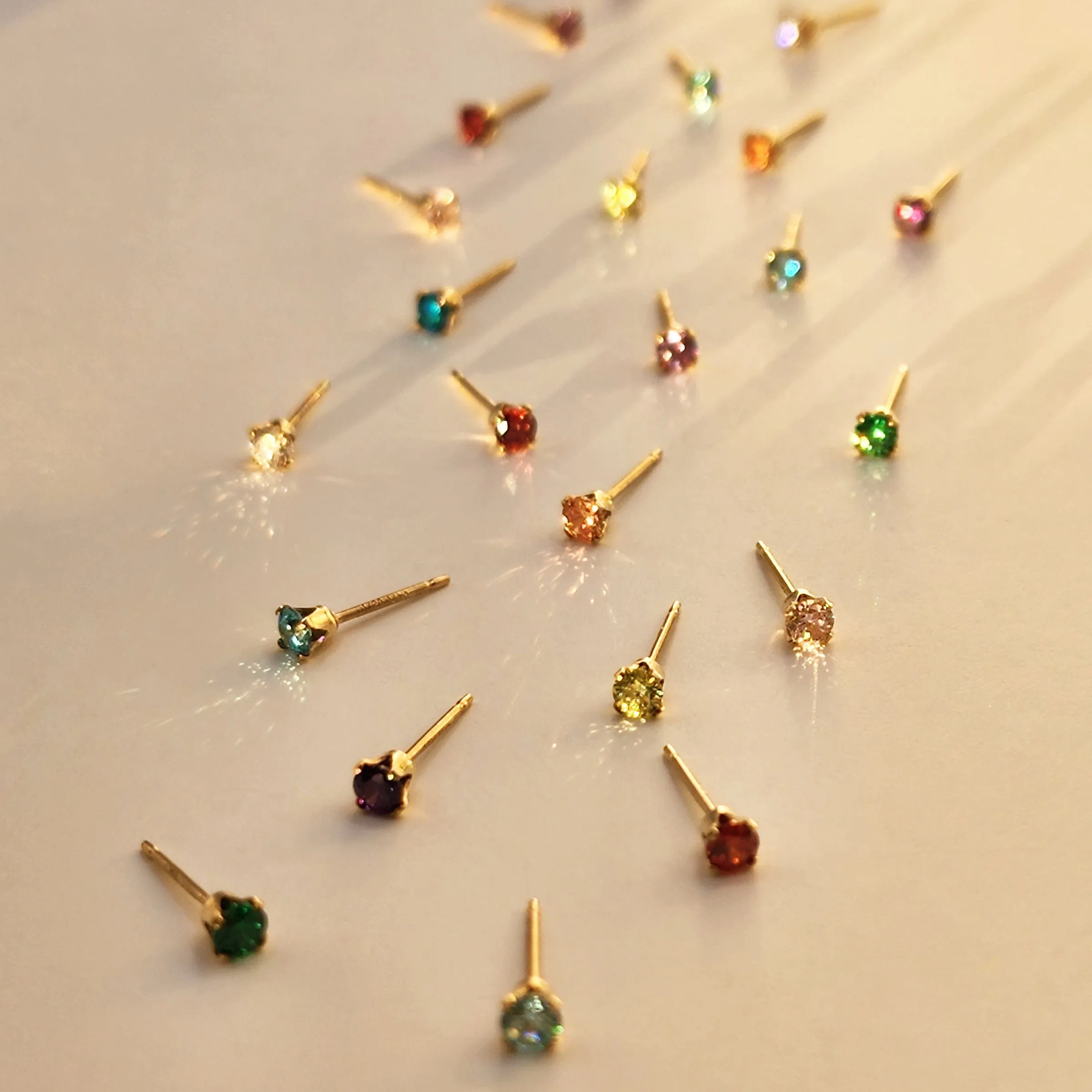 Gold-Filled Birthstone Earrings Prepack