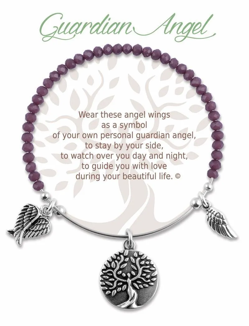 Guardian Angel: Radiant Stone Bracelet