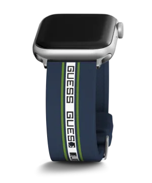 GUESS Logo Silicone Band for Apple 42-44 mm Watch