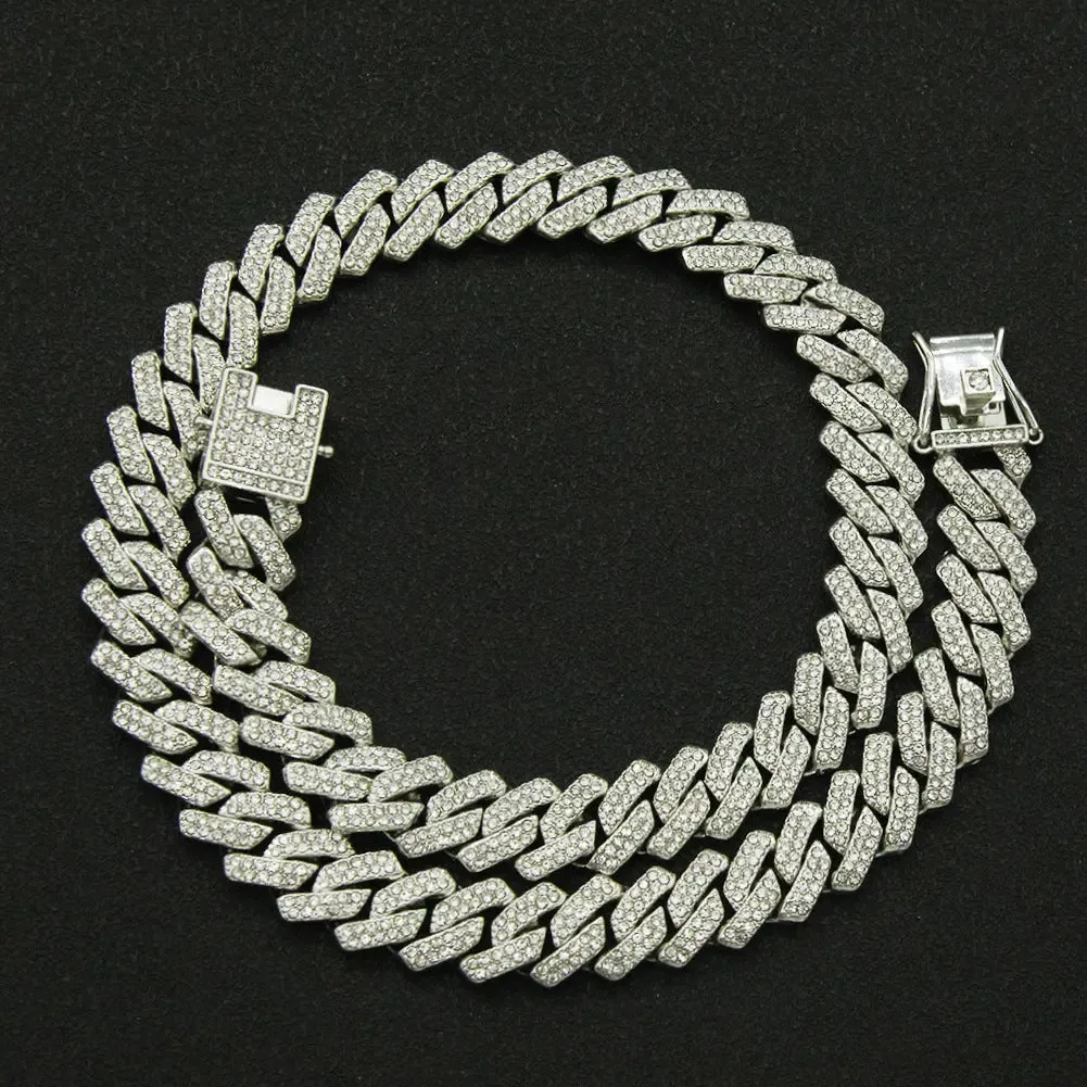 Icy Havana Bling Cuban Link Necklace