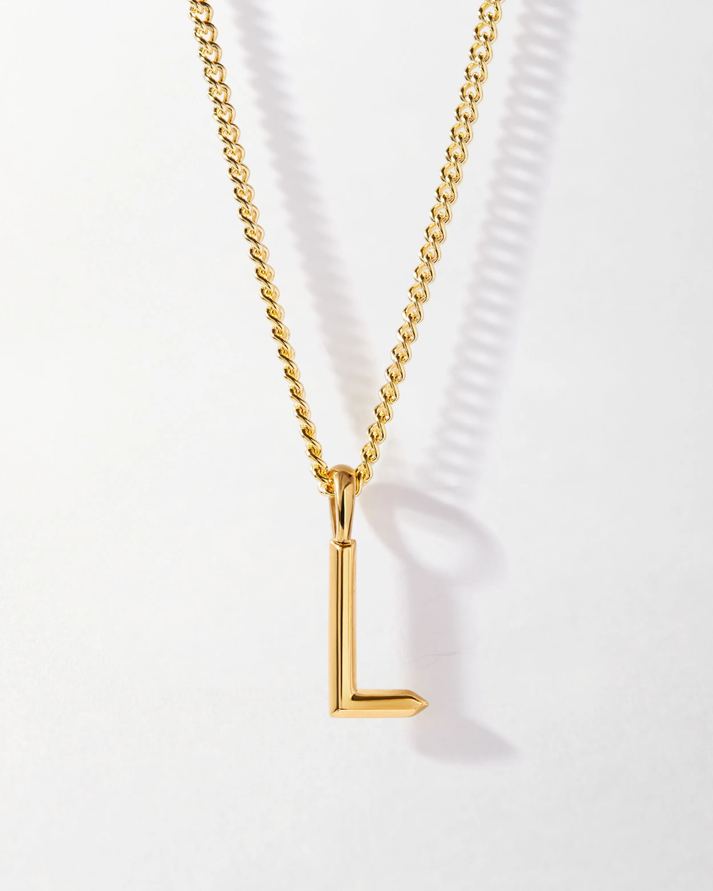 Initial Curb Necklace